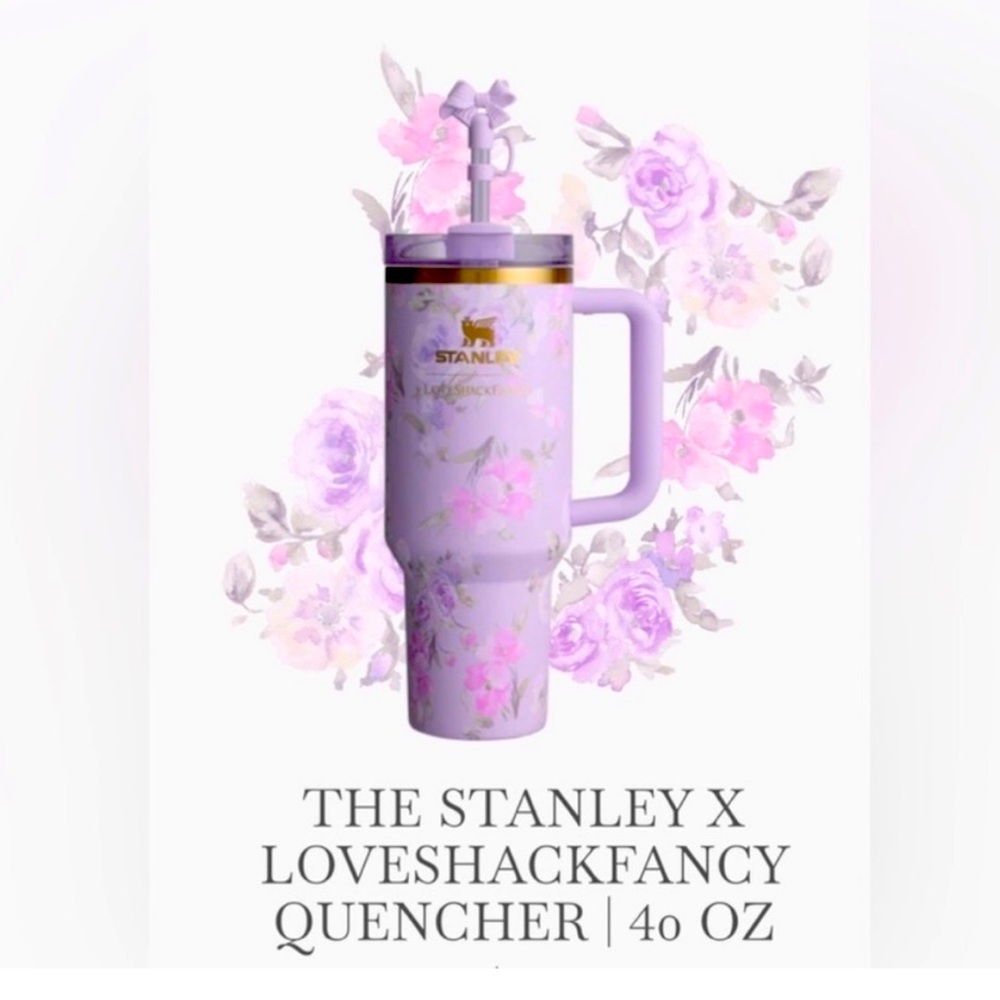Stanley x LoveShackFancy “Happy Thoughts” 40oz Quencher
